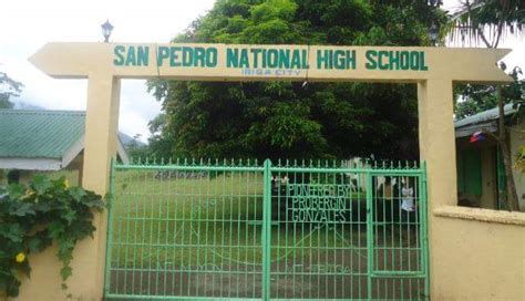 san pedro iriga city|San Pedro National High School .
